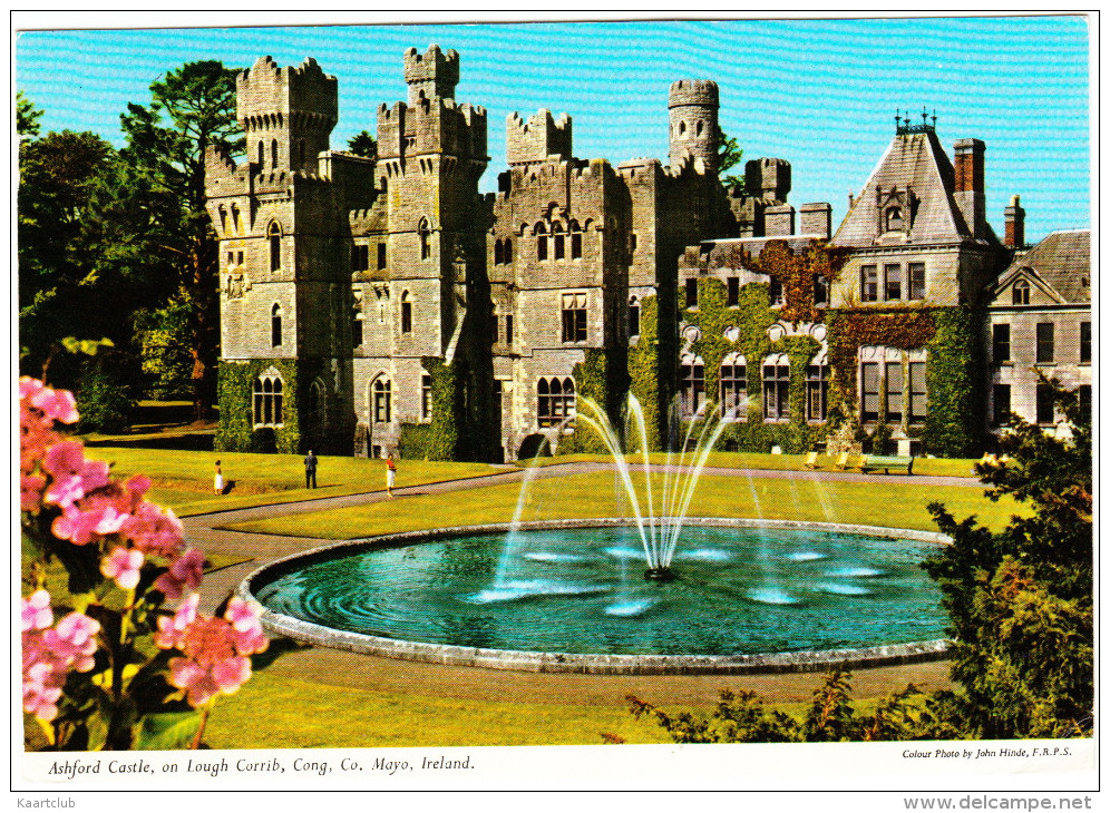 Ashford Castle, On Lough Corrib, Cong. Co. Mayo -  Ireland / Eire - Mayo