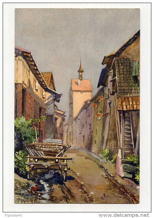 CP , 68 , RIQUEWLH , Le Rempart - Riquewihr