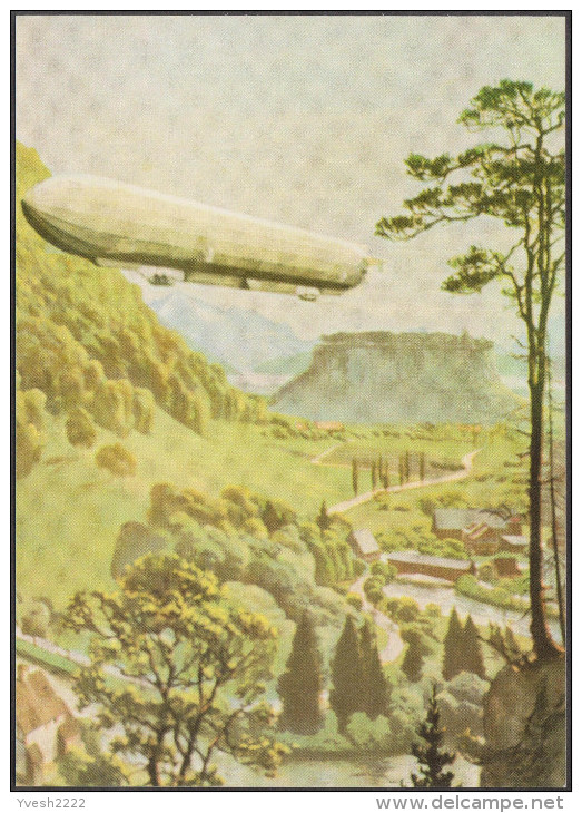 Allemagne 1988. Privatganzsache, Entier Postal Timbré Sur Commande. Sindelfingen Journée Du Timbre. Zeppelin 1912 - Zeppeline