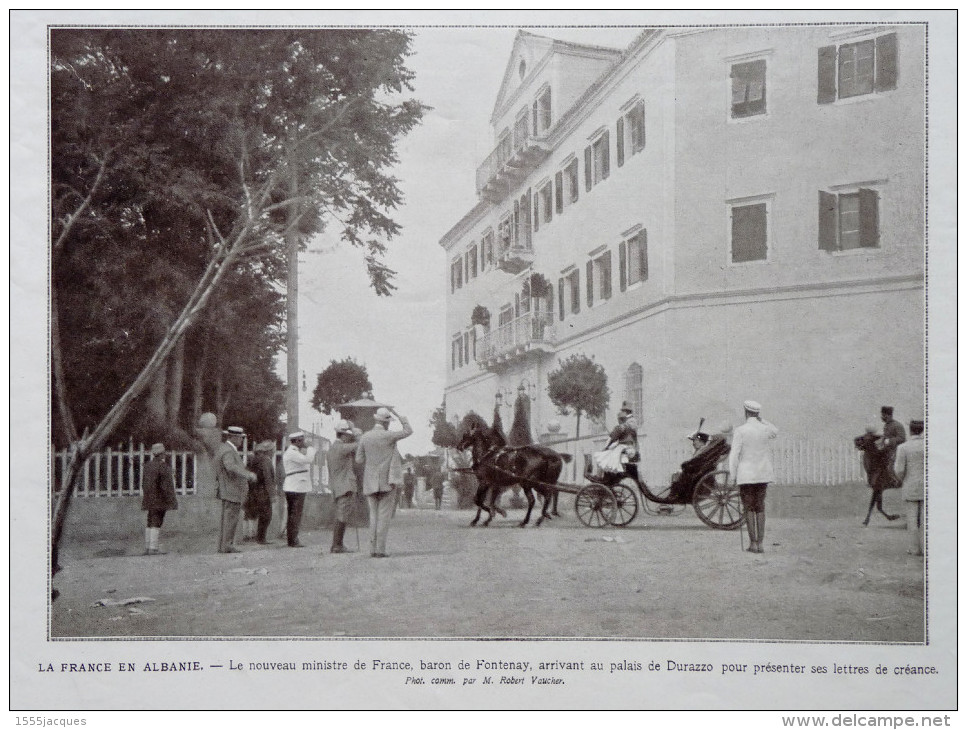 ILLUSTRATION N° 3720 / 13-06-1914 RIBOT BIPLAN TAZA CRINILINE VERA-CRUZ EMPRESS OF IRELAND ALEXANDRIE S. LENGLEN NANCY