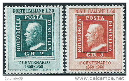 Italia 1959 Nuovo** - Sicilia - 1946-60: Nuovi