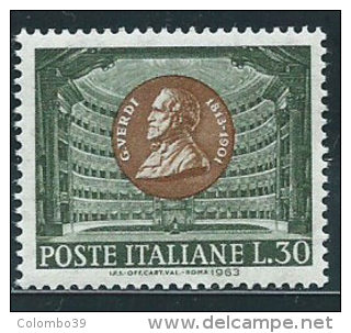 Italia 1963 Nuovo** - Verdi - 1961-70: Mint/hinged