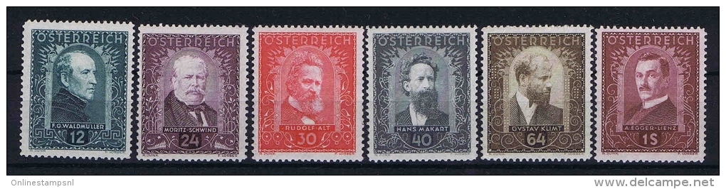 Österreich 1932 Mi 545 - 550 MNH/** - Unused Stamps