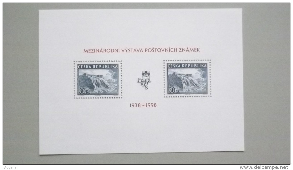 Tschechische Republik, Tschechien 169 Bl. 6 ++/mnh, Internationale Briefmarkenausstellung PRAGA ’98 - Blocks & Sheetlets