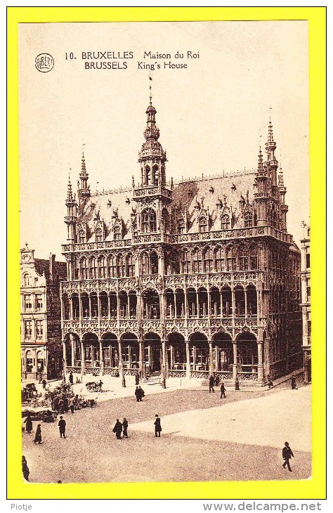 * Brussel - Bruxelles - Brussels * (Albert, Nr 10) Maison Du Roi, King's House, Grote Markt, Grand'Place, Square - Brussel (Stad)