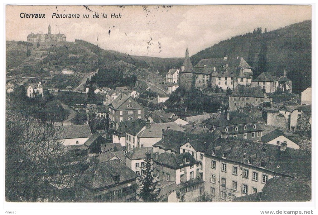 L1463   CLERVAUX : Panorama Vu De La Hoh - Clervaux