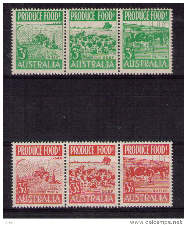 AUSTRALIA PRODUCE FOOD - Mint Stamps