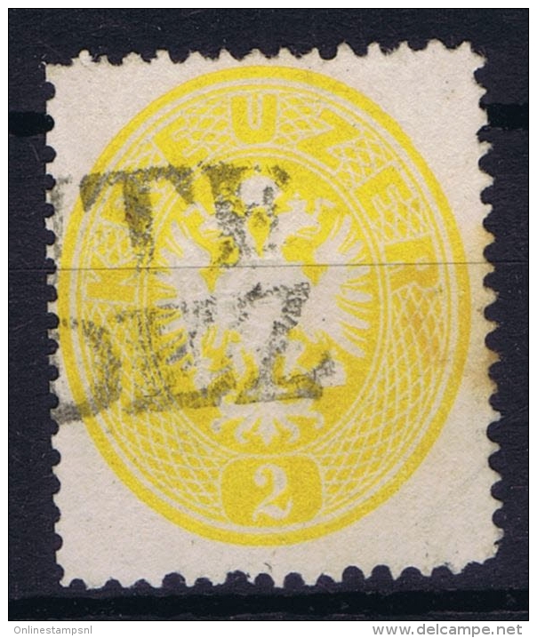 Österreich 1863 Mi Nr 24  Used - Used Stamps