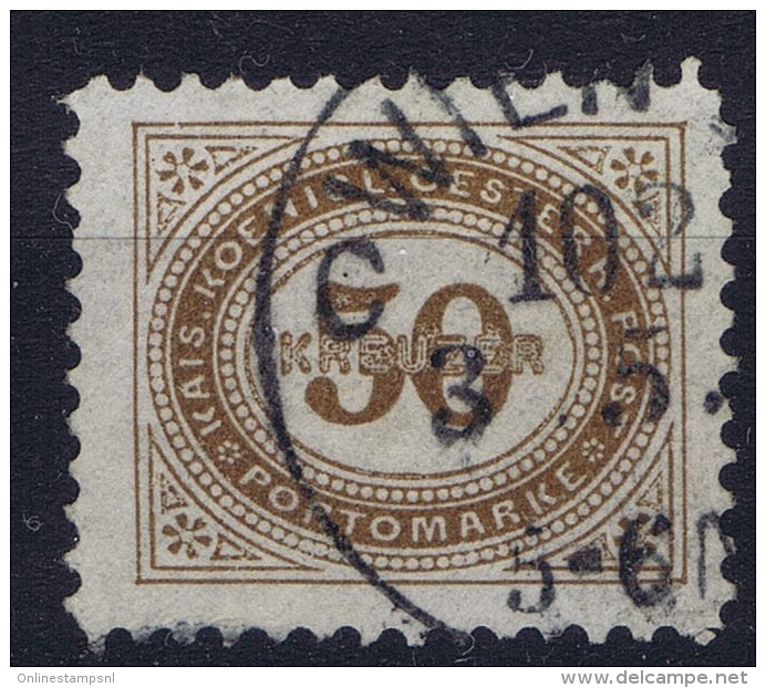 Österreich  1894 Porto  Mi Nr  8 Used - Taxe