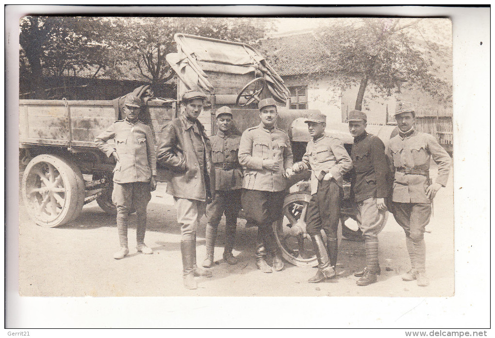 MILITÄR - LKW, Österreich 1.Weltkrieg, Photo-AK - Materiaal