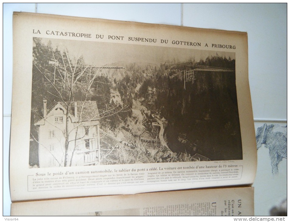 Le Miroir De La Guerre 1919 No 288-Paris Fête Victoire-Catastrophe Pont Fribourg-Bourreau De 40.000 Arméniens-Acrobaties - Francese