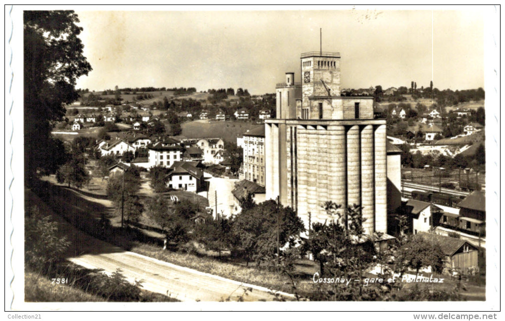 COSSONAY ... GARE ET PENTHALAZ - Thal