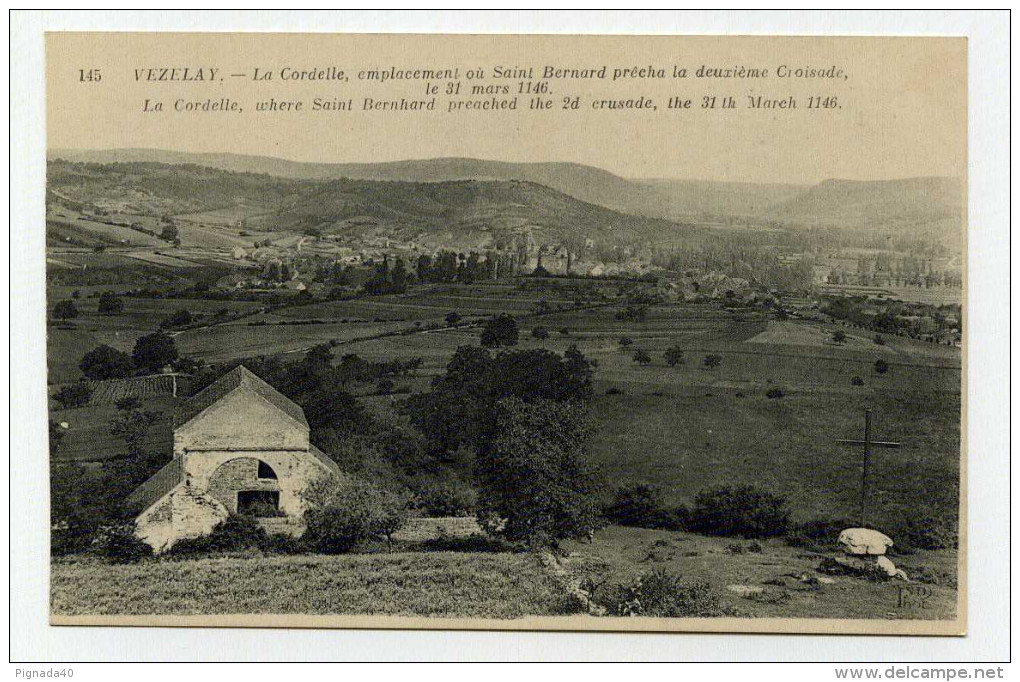 CP, 89 , VEZELAY , La Cordelle - Vezelay