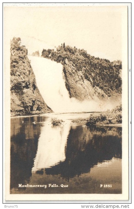 MONTMORENCY FALLS, Quebec - Chutes Montmorency