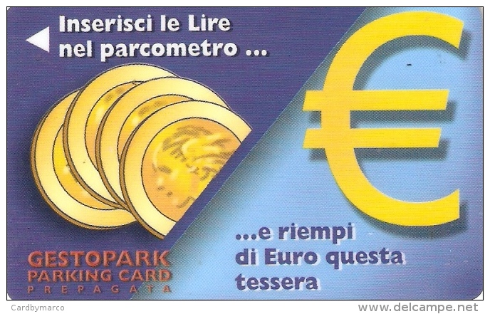 *ITALIA: PARKING CARD* - Usata - Altri & Non Classificati