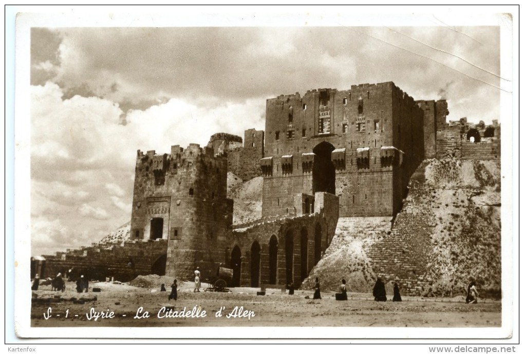 Aeppo, Citadelle D`Alep, Syrie, Damas, Damaskus - Syrien