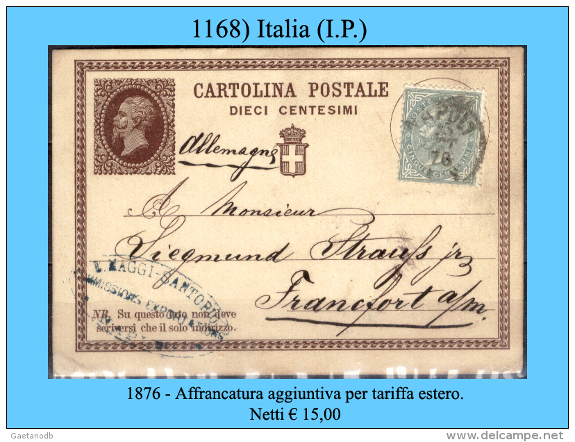 Napoli-01168-(I.P.) - Stamped Stationery