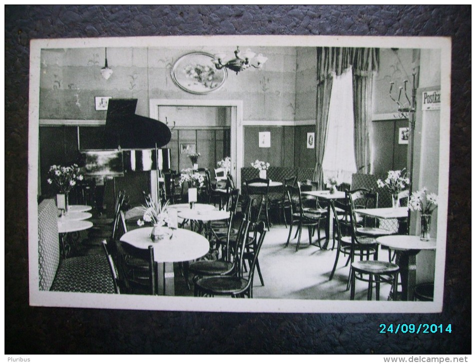 CAFE VICTORIA  FÜRSTENWALDE  SPREE , OLD POSTCARD , 0 - Fuerstenwalde