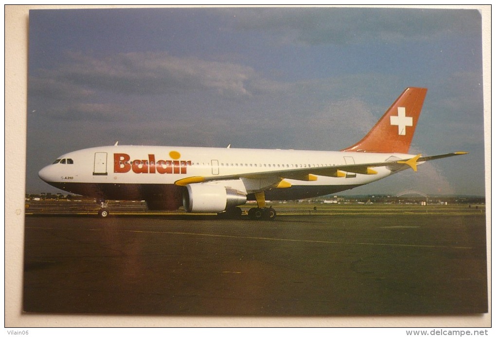 BALAIR   AIRBUS A 310   HB IPL - 1946-....: Moderne