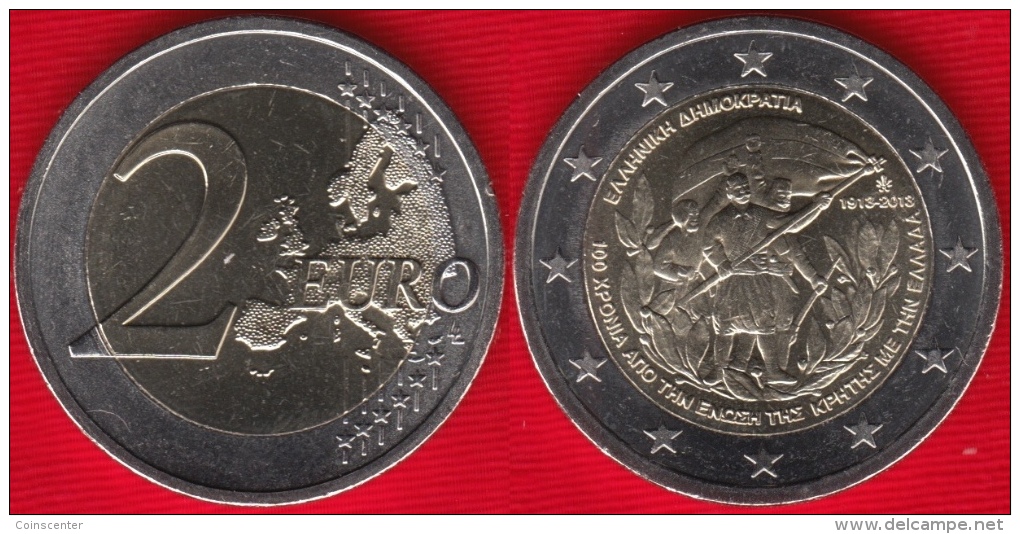 Greece 2 Euro 2013 "Crete" UNC - Grèce