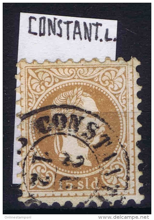 Österreich: Levant, Mi Nr 5 II Used CONSTANTINOPLE - Levante-Marken