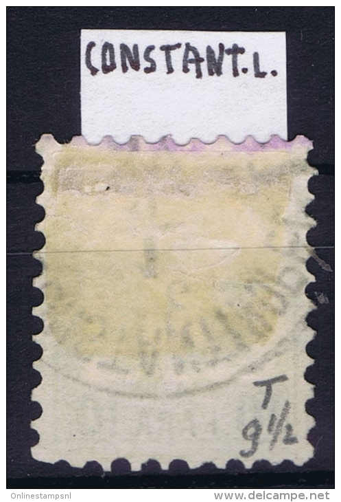 Österreich: Levant, Mi Nr 14 II B A Used   CONSTANTINOPLE  Perfo 9,5 - Oostenrijkse Levant