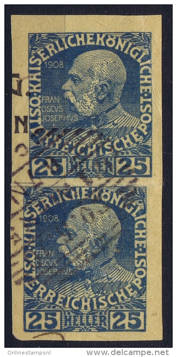 Österreich  Nr 147  Imperforated In Set Of 2 - Gebraucht