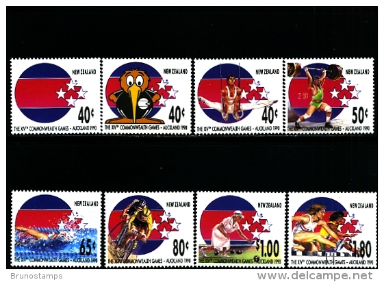 NEW ZEALAND - 1989  COMMONWEALTH GAMES  SET  MINT NH - Neufs