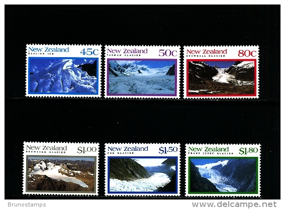 NEW ZEALAND - 1992  SCENIC GLACIERS  SET  MINT NH - Ongebruikt