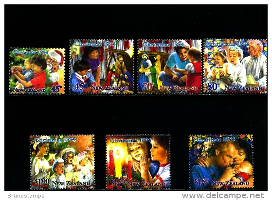 NEW ZEALAND - 1994 CHRISTMAS SET  MINT NH - Unused Stamps
