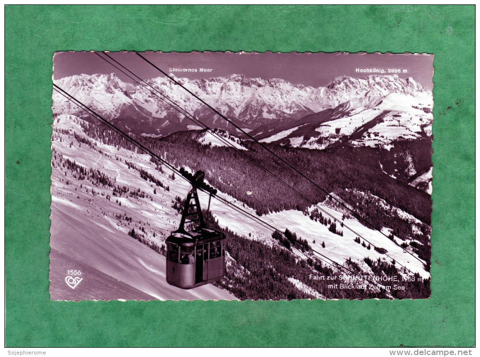 Fahrt Zur SCHMITTENHÖHE 1968 M Mit Blick Auf Zell Am See Steinernes (steinernen) Meer Hochkönig - Zell Am See