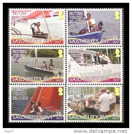 British Virgin Islands 2011 - Bateaux Voiliers De Loisir - 6v Neufs // Mnh - British Virgin Islands