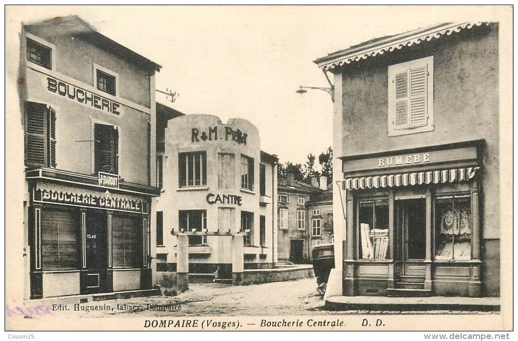 88 DOMPAIRE - Boucherie Centrale - Dompaire