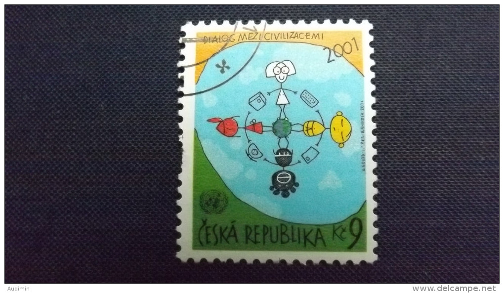 Tschechische Republik, Tschechien 307 Oo/used, ET, Internationales Jahr Für Den Dialog Der Zivilisationen - Used Stamps