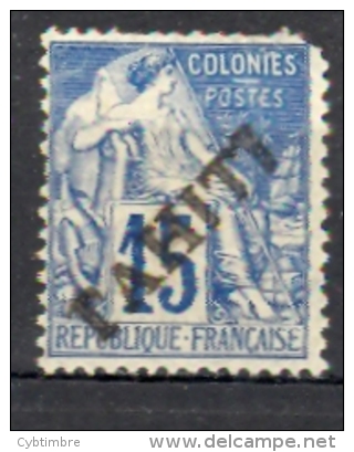 Tahiti: Yvert N°12*; MNH; Cote 65.00€; Coin Arrondi; Voir Scan - Ongebruikt