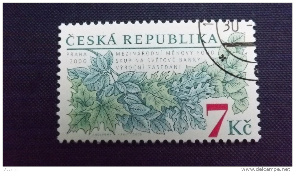 Tschechische Republik, Tschechien 269 Oo/used, Jahrestagung Des Internationalen Währungsfonds Und Der Weltbank, Prag - Used Stamps