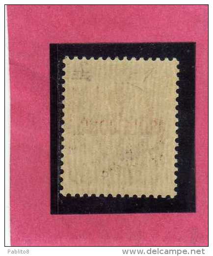 ZANTE 1943 AMMINISTRAZIONE CIVILE GRECA AEREA ITALY RED OVERPRINTED SOPRASTAMPA D'ITALIA ROSSA CENT. 50 MNH SIGNED - Occup. Tedesca: Zante