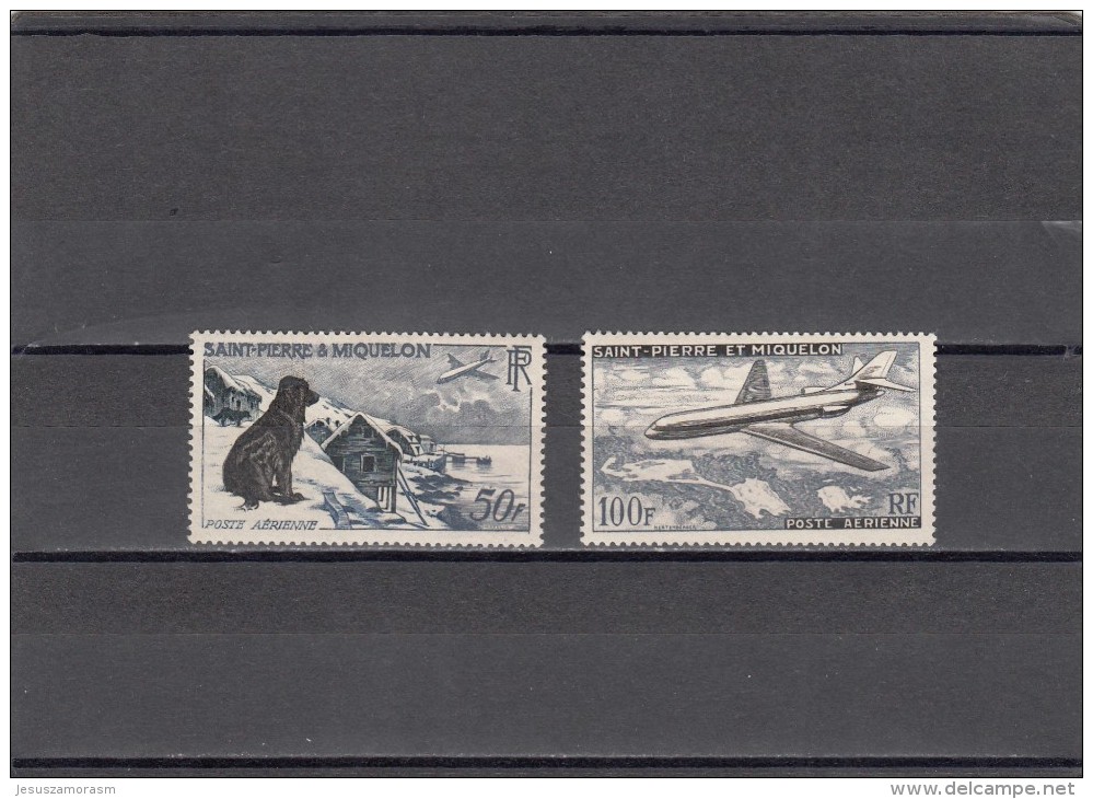 St Pedro Y Miquelon Nº A24 Al A25 - Unused Stamps