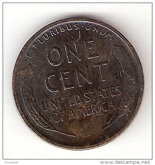 Usa 1 Cent 1919,xf - 1909-1958: Lincoln, Wheat Ears Reverse