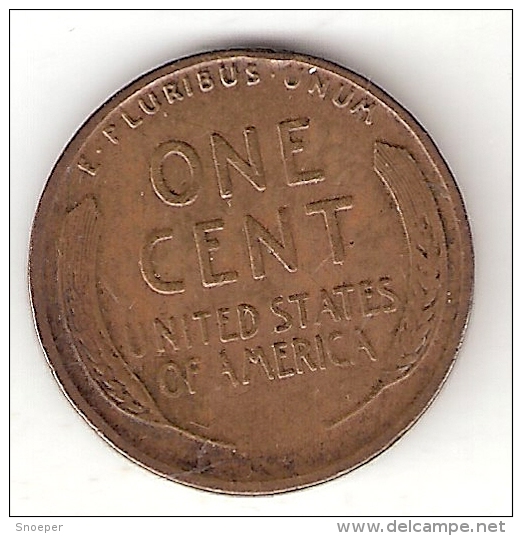 Usa 1 Cent 1918 Vf+ - 1909-1958: Lincoln, Wheat Ears Reverse