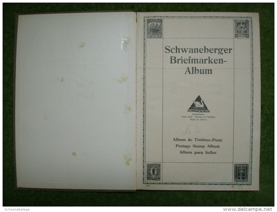 A2894) Schönes Altes Schwaneberger Sammelalbum Um 1927 - Alben Leer