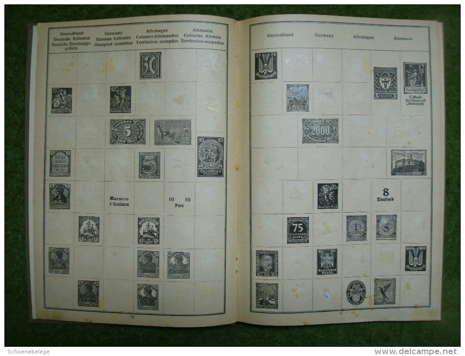 A2894) Schönes Altes Schwaneberger Sammelalbum Um 1927 - Alben Leer