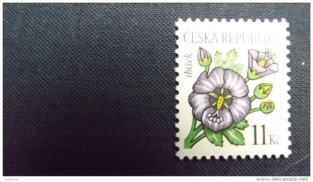 Tschechische Republik, Tschechien 458,  **/mnh, Eibisch (Althaea Officinalis) - Nuevos