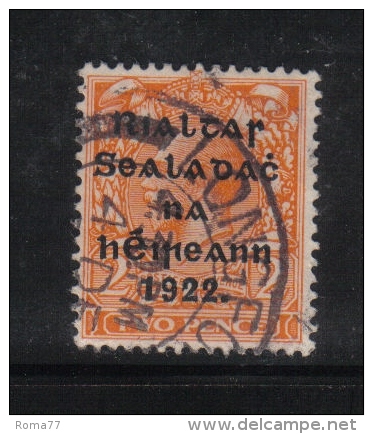 W 1886 - IRLANDA , Il  2 Penny  Arancio Usato - Unused Stamps