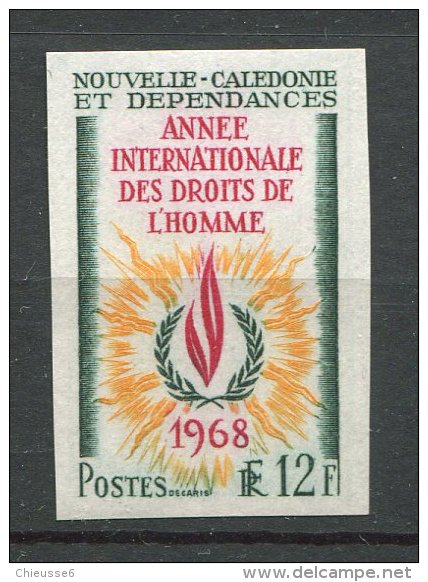 Nelle Calédonie **ND -  N° 354 - Droits De L' Homme - Non Dentelés, épreuves & Variétés