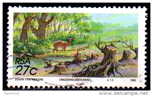 SOUTH AFRICA 1992 Environmental Conservation - 27c Soil Conservation  FU - Used Stamps