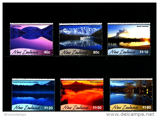 NEW ZEALAND - 2000  SCENIC REFLECTIONS  SET MINT NH - Nuevos