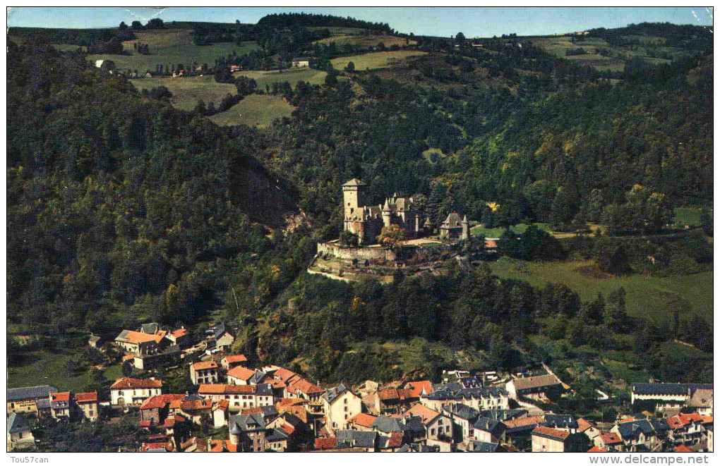 POLMINHAC - CANTAL  (15) -  PEU COURANTE CPSM. - Autres & Non Classés