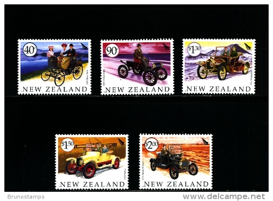 NEW ZEALAND - 2003  VETERAN VEHICLES  SET  MINT NH - Unused Stamps