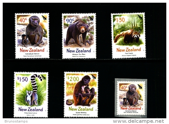 NEW ZEALAND - 2004 YEAR OF THE MONKEY  SET  MINT NH - Unused Stamps